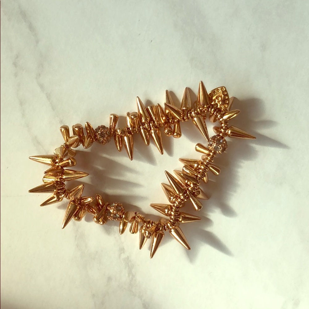 Renegade Cluster Bracelet- Rose Gold
